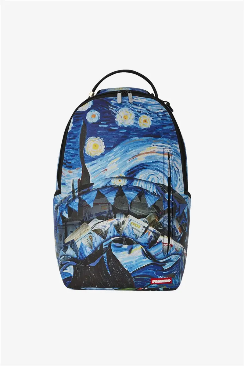 SPRAYGROUND ZAINO VAN GOGH CON LOGO ICONICO B6237