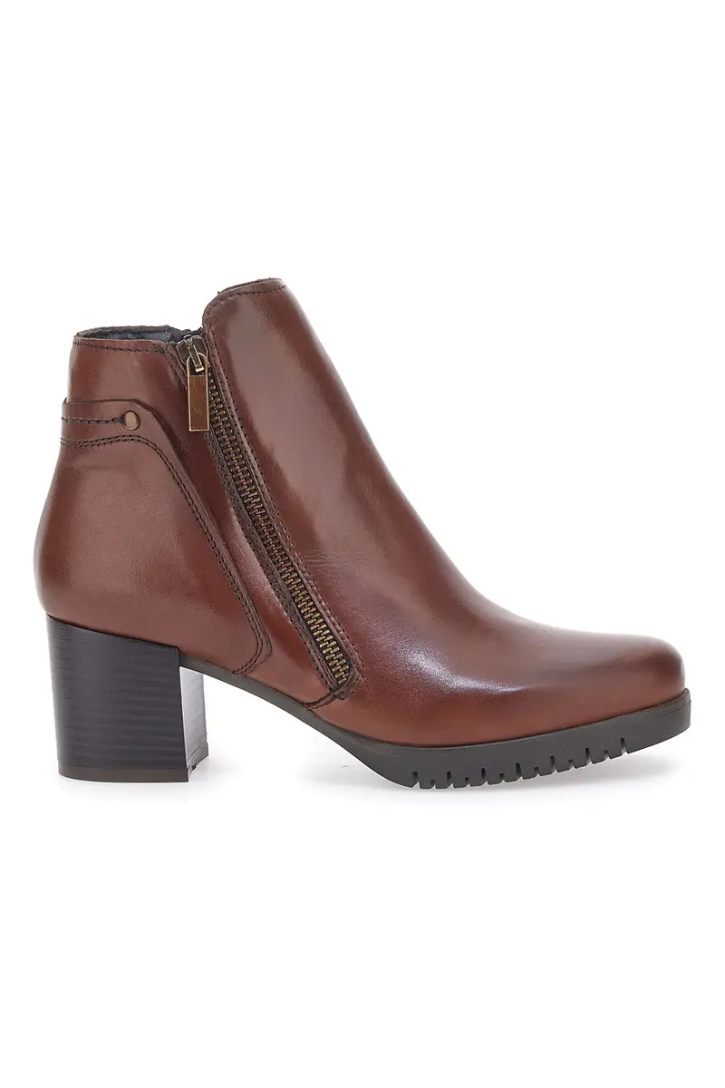 Stivaletti Ankle Boots Marroni The First 24905