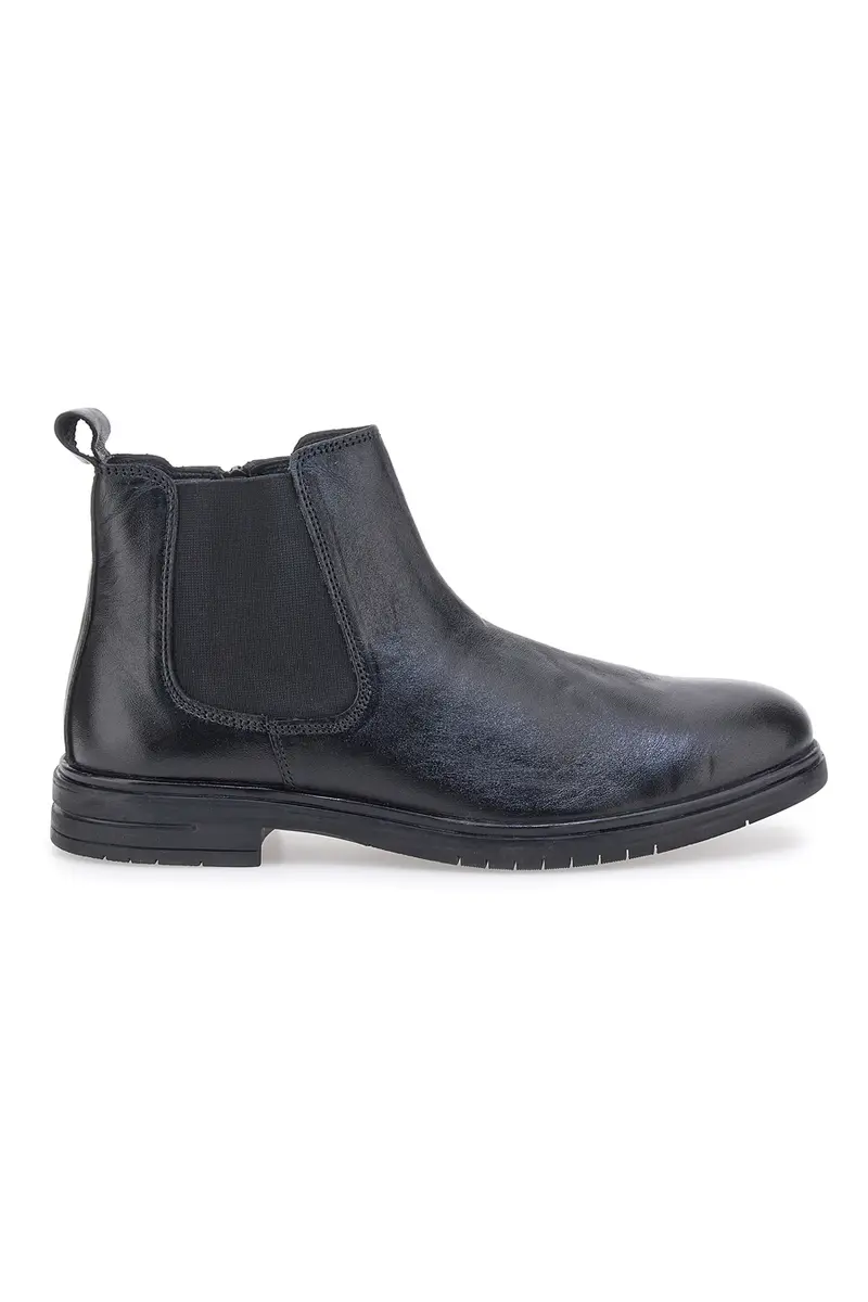 Stivaletti Beatles Neri Con Cerniera Max Dillan 600