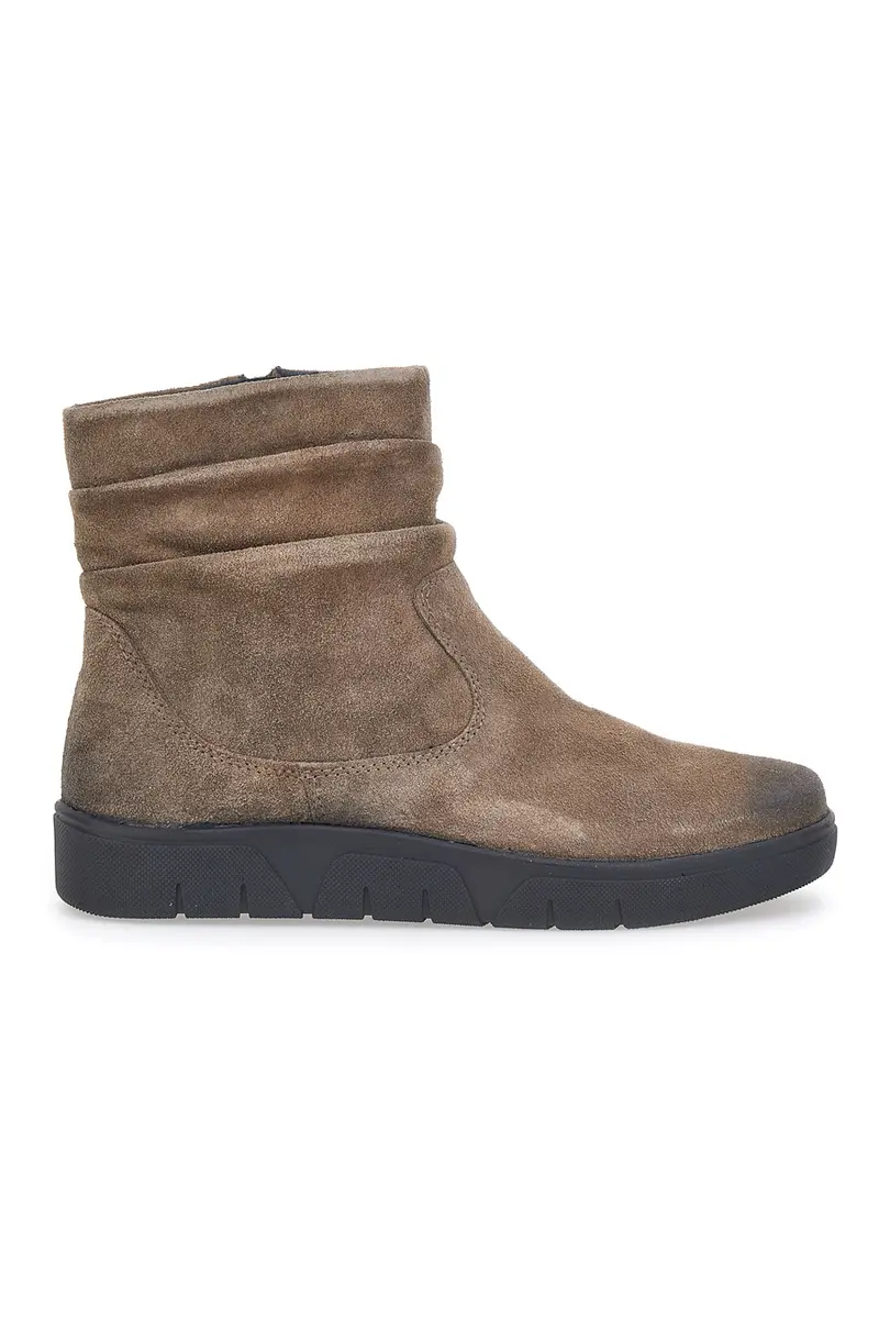 Stivaletti in Pelle Tortora Me & Me 17801