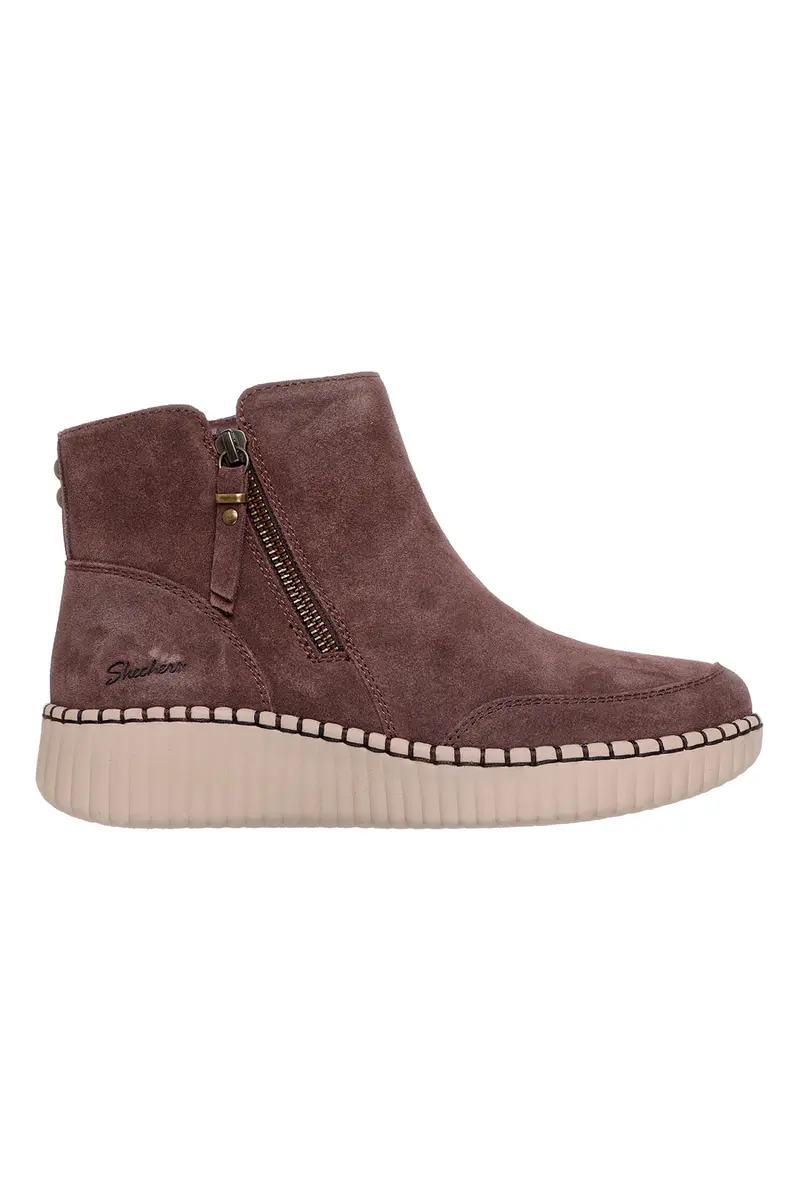 Stivaletti Marroni con zip Skechers Wilshire Blvd Weekend Crush
