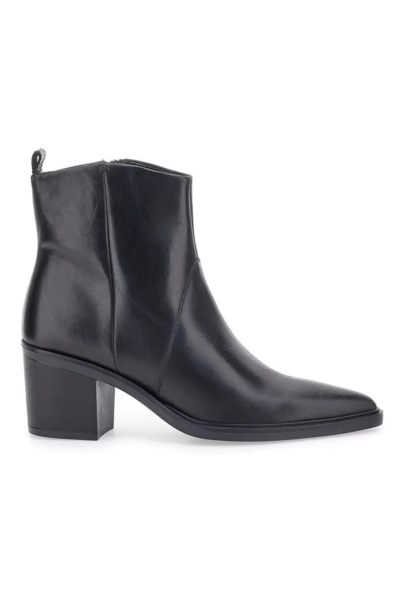 Stivaletti Neri Con Tacco In Vera Pelle Pittarello Glam 54054