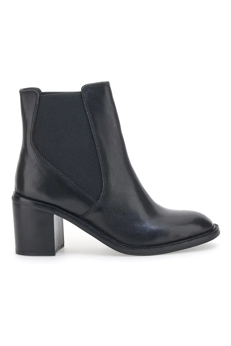 Stivaletti Neri Con Tacco Pittarello Rock 6740