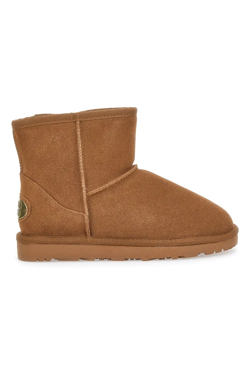 Stivaletti Vera Pelle Mon Dieu 5512 Camel
