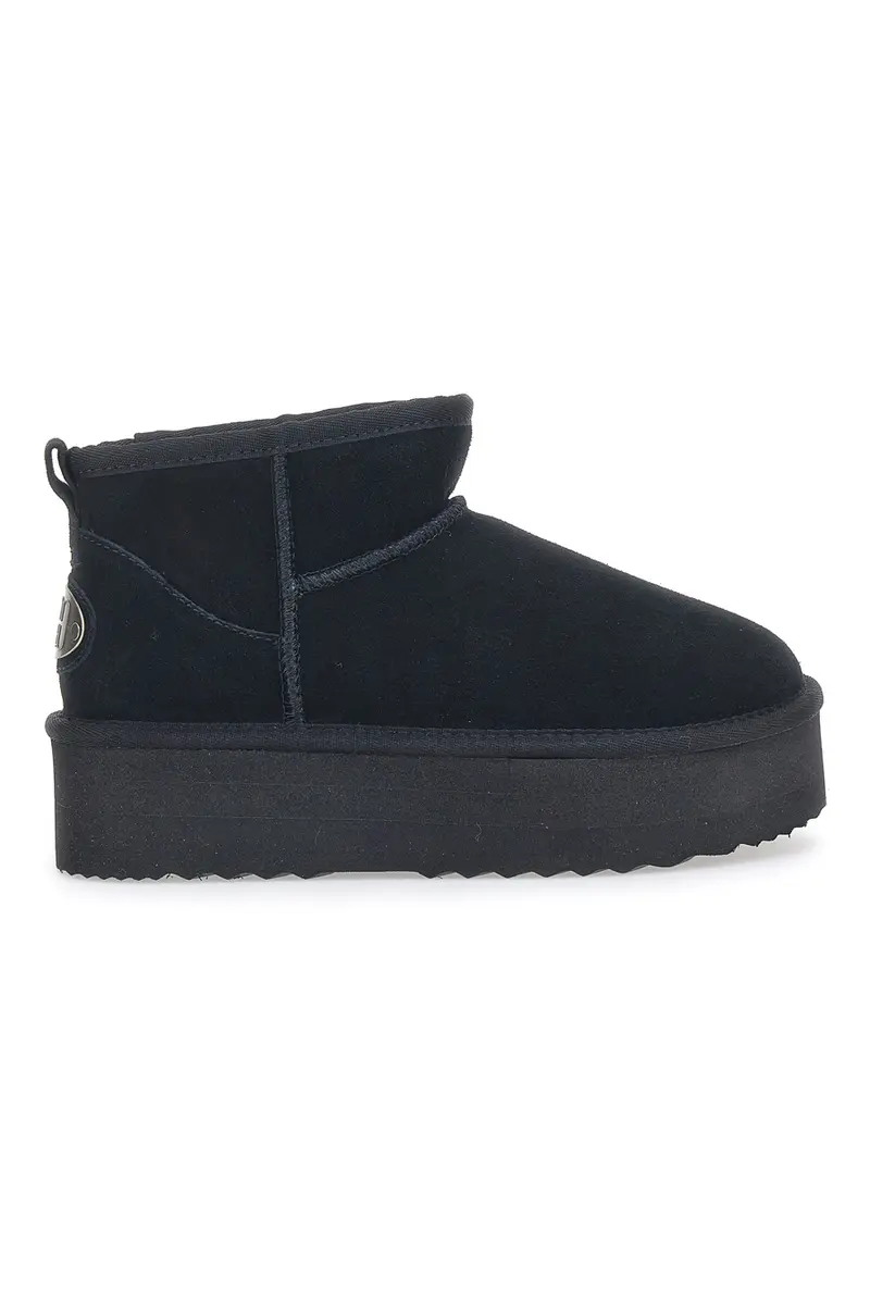 Stivaletto con Flatform Mon Dieu 5002 Nero