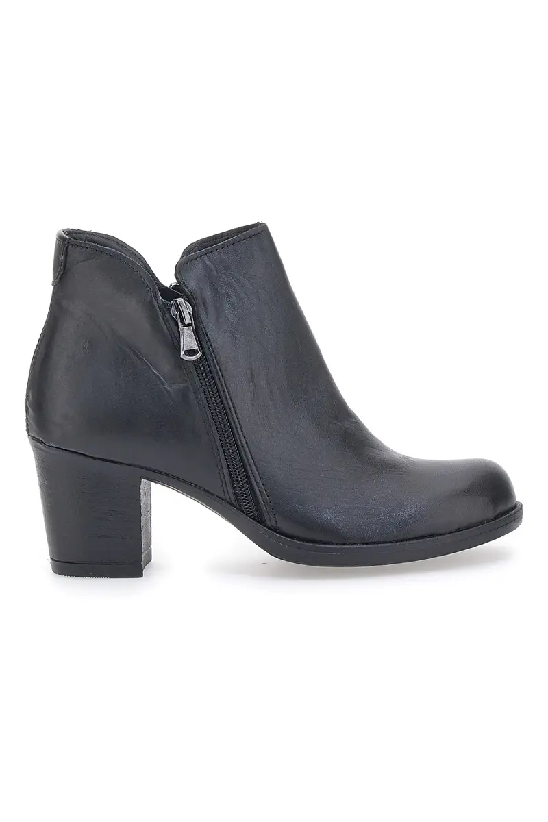 Stivaletto Pittarello Class 10 Nero Vera Pelle
