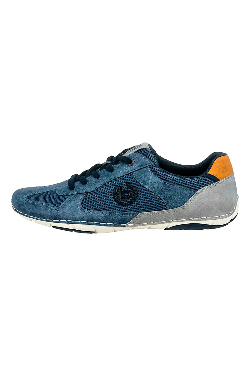 Stringate Casual Blu con Logo Laterale Bugatti 324A7P065000