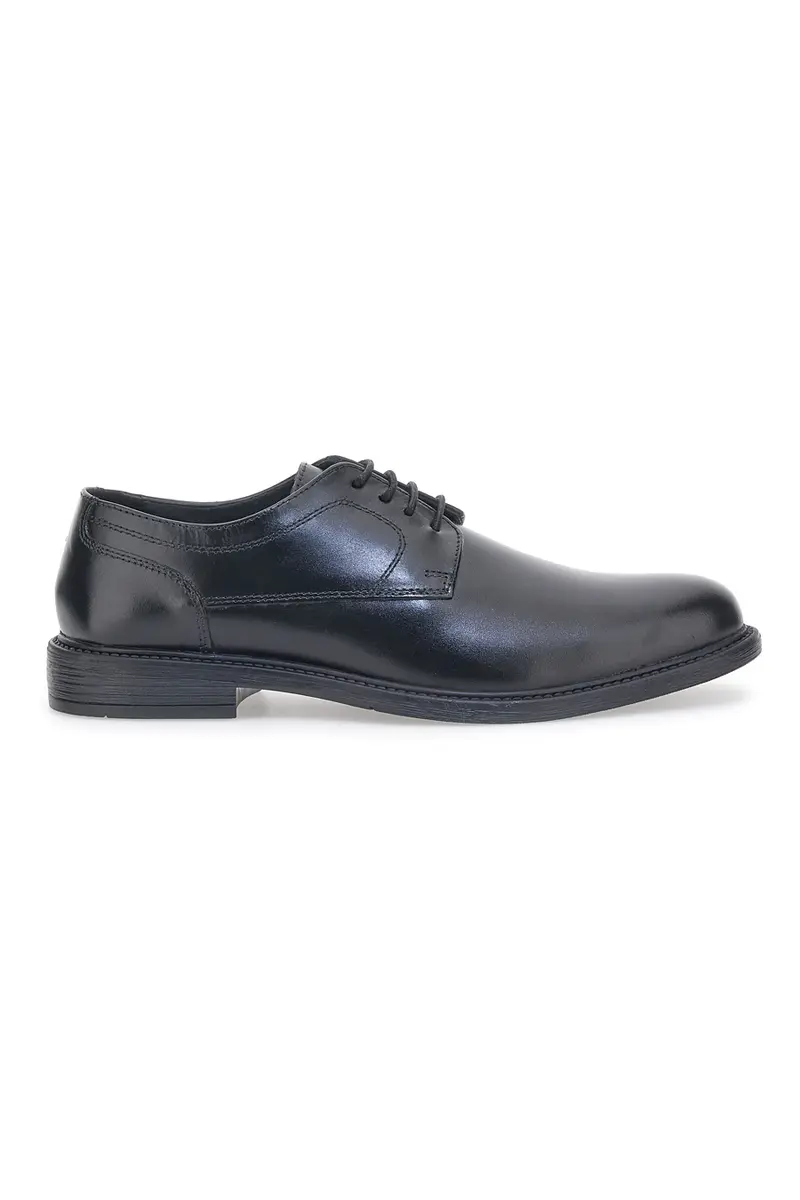 Stringate Eleganti in Vera Pelle Max Dillan 19031 Nere