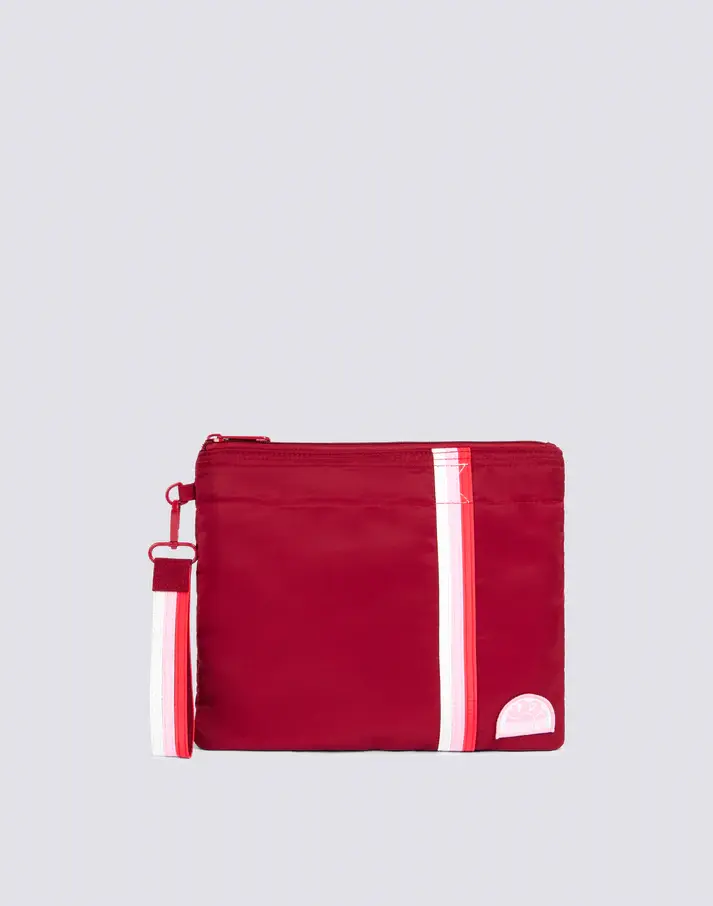SUNDEK BORSA A MANO CON LACCI LATERALI E DETTAGLI ARCOBALENO AM377ABPY800 A9001