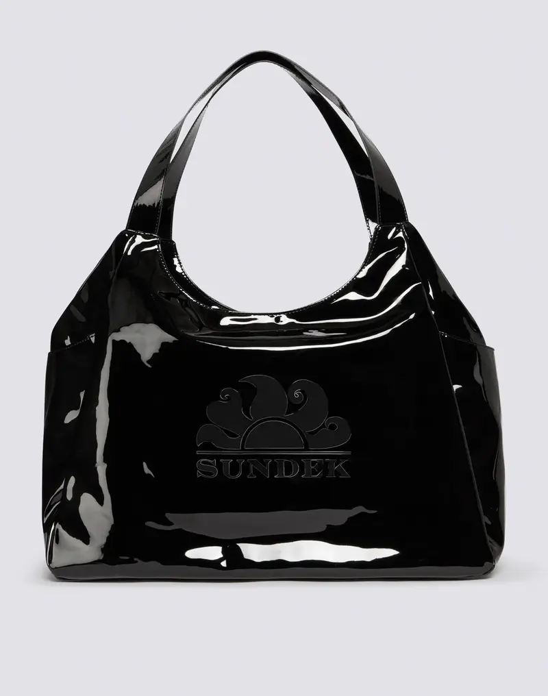SUNDEK BORSA MARE CHEL CON LOGO PIU' SCRITTA AW417ABPV400 00401