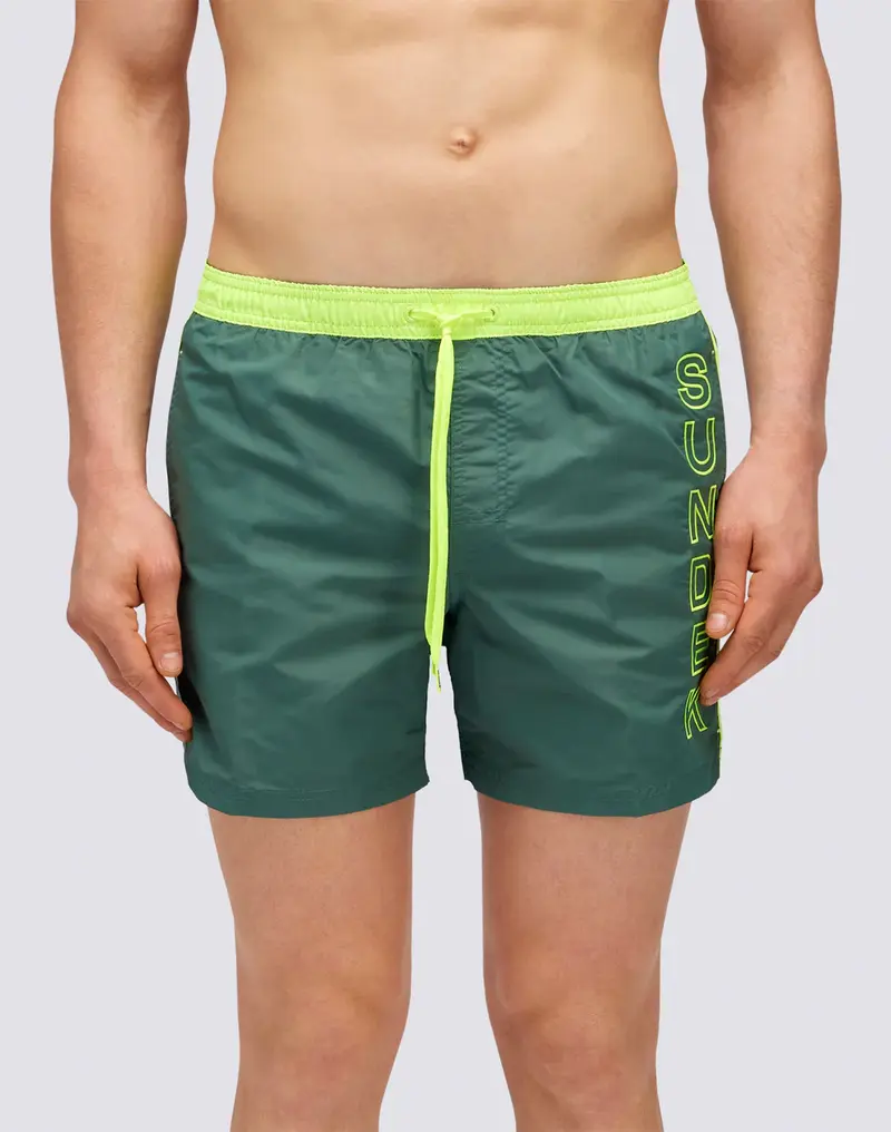 SUNDEK BOXER MARE CON SCRITTA LATERALE UOMO M732BDTA100 A1601