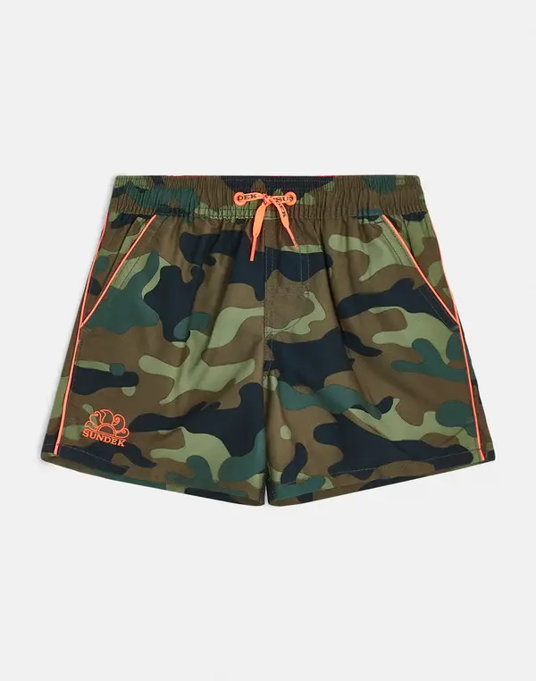 SUNDEK CAMOU BOARDSHORT JR B700BDP0153 50153