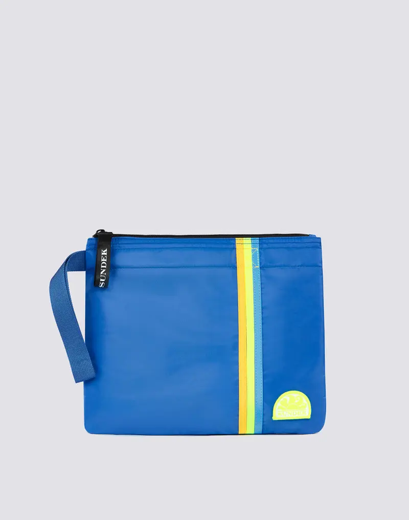 SUNDEK POCHETTE LUDVIG CON DETTAGLI ARCOBALENO AM377ABPS200 A2202