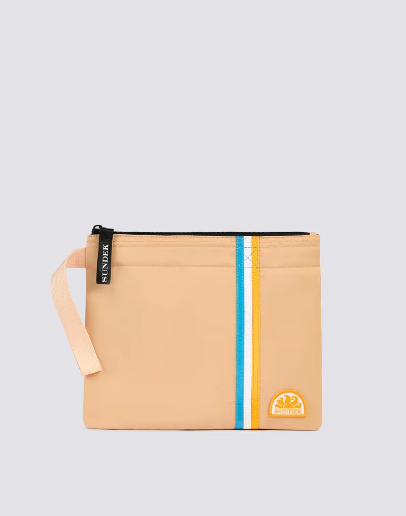 SUNDEK POCHETTE LUDVIG CON DETTAGLI ARCOBALENO AM377ABPS200 A7201