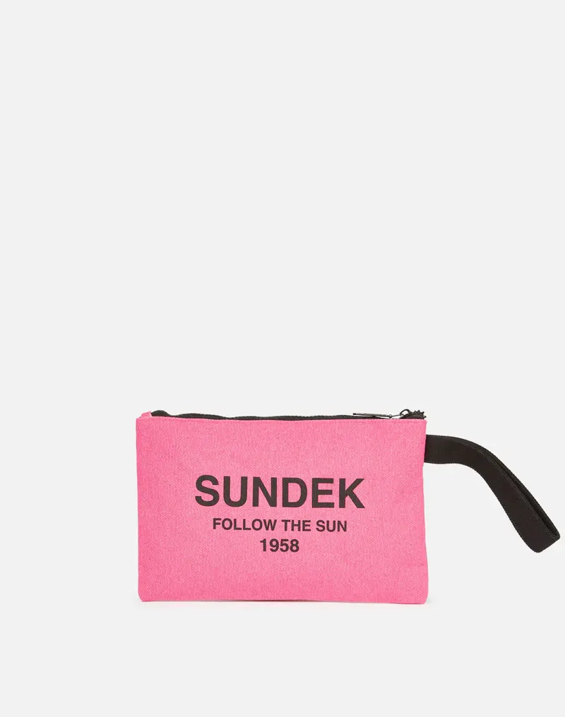 SUNDEK POCHETTE MIN CON SCRITTA AW716ABCV500 80700