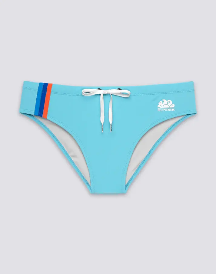 SUNDEK SLIP MARE CON BANDE FRONTALI A TRE COLORI UOMO M313SSL3000 A6101