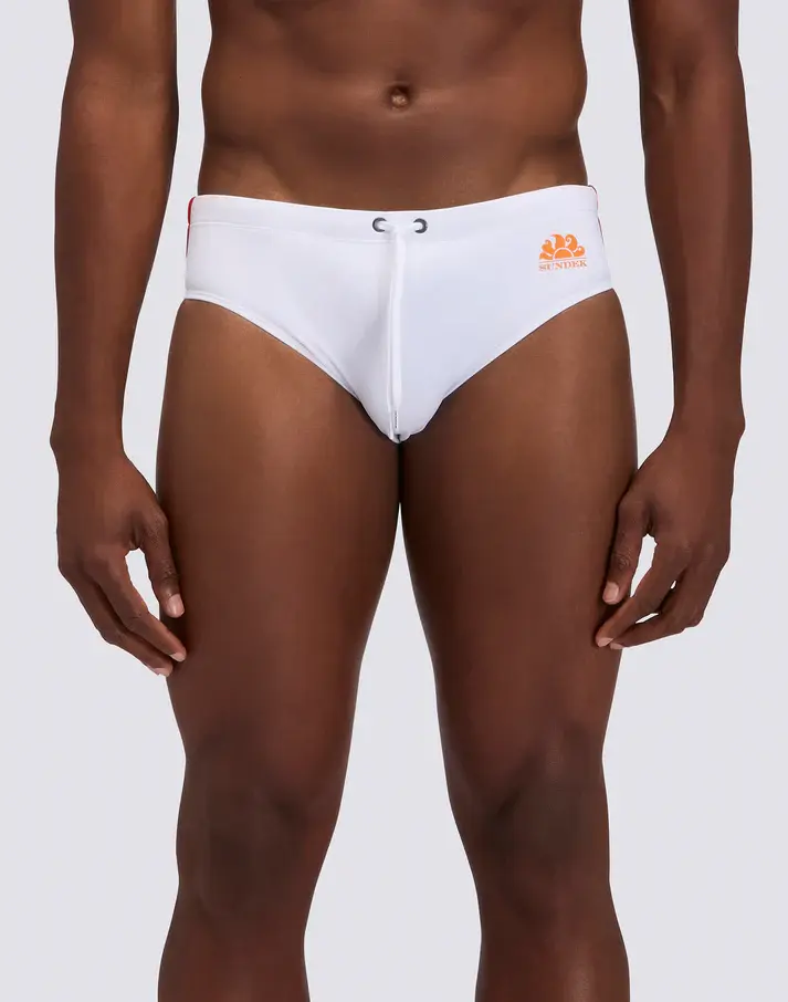 SUNDEK SLIP MARE CON BANDE LATERALI A TRE COLORI UOMO M279SSL3000 61402