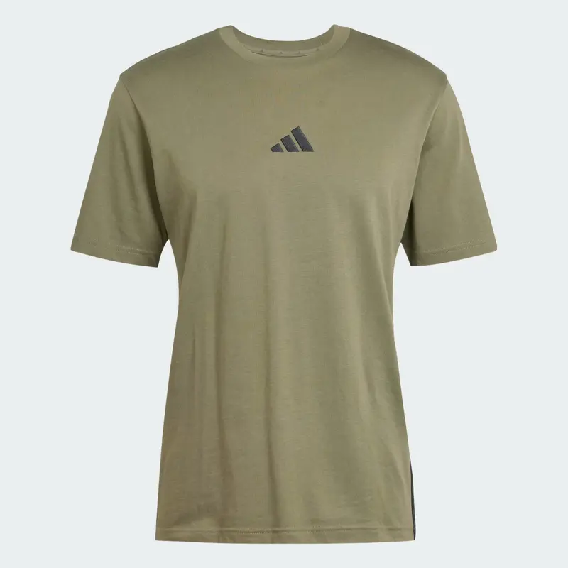 T-SHIRT ADIDAS ESSENTIALS 3-STRIPES SINGLE JERSEY JE6391 UOMO