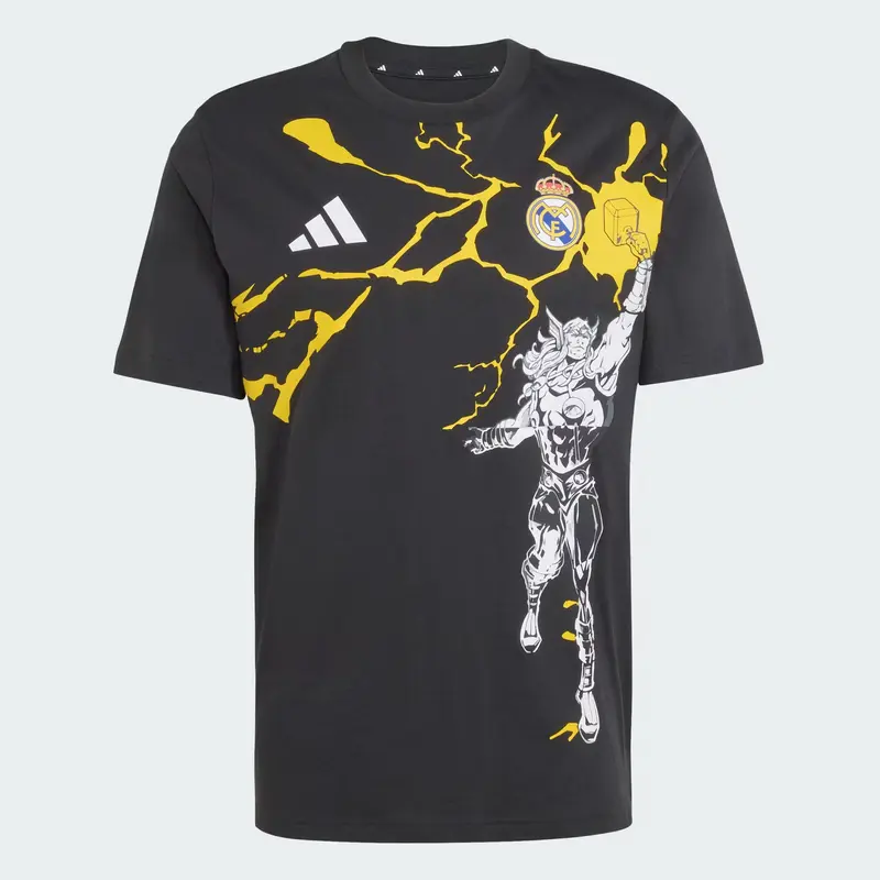 T-SHIRT ADIDAS REAL MADRID X MARVEL AVENGERS NERA