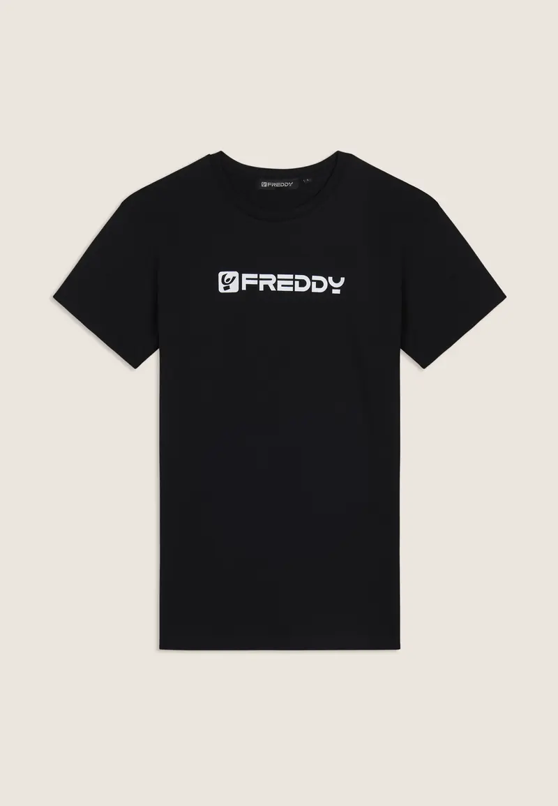 T-shirt basic uomo in 100% cotone Freddy