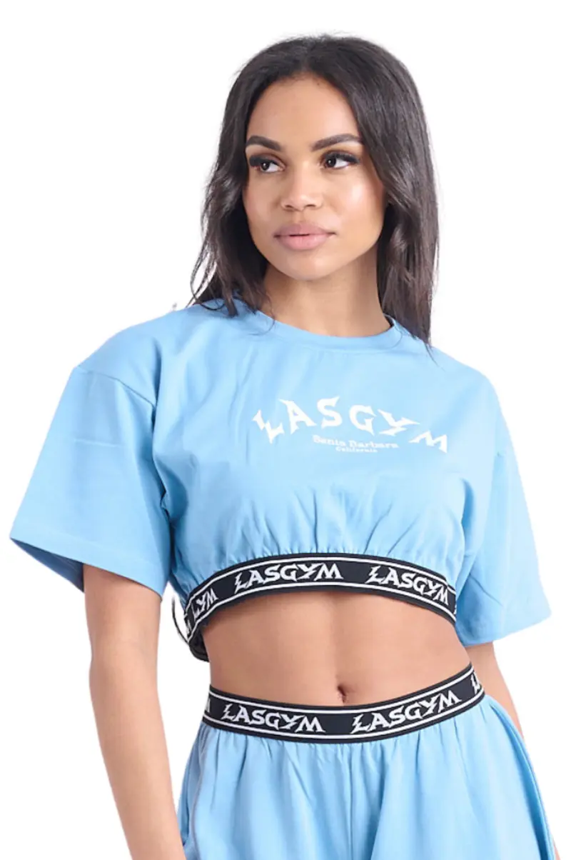 T-shirt Crop Koral