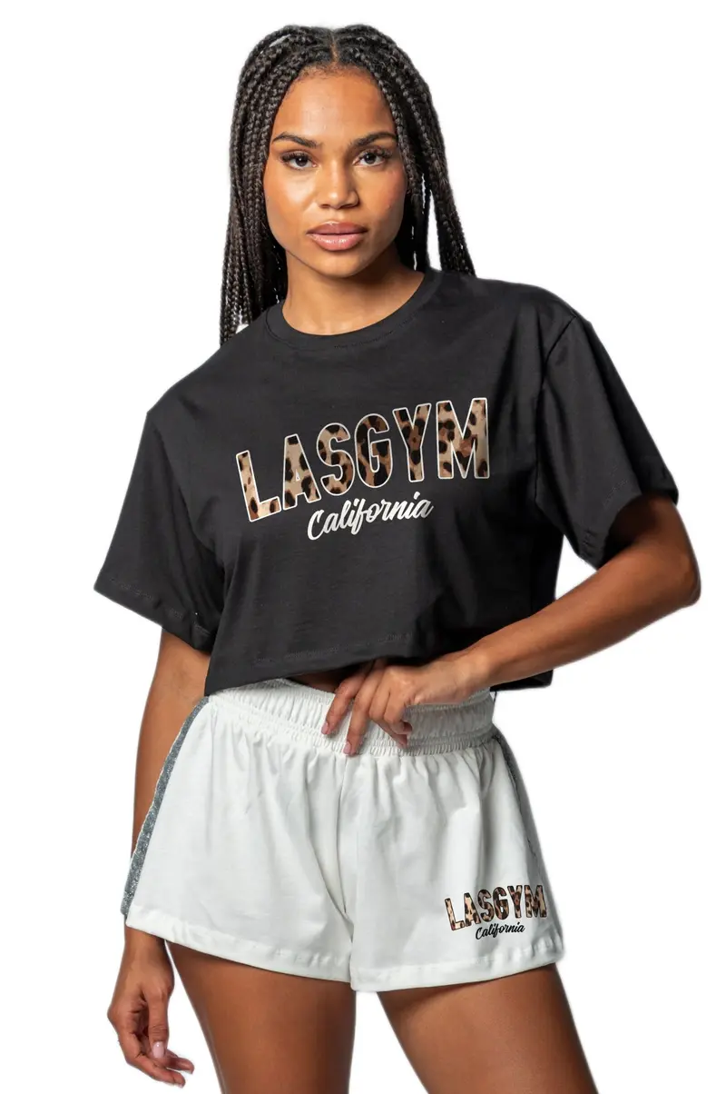 T-shirt Crop Lasgym LEO