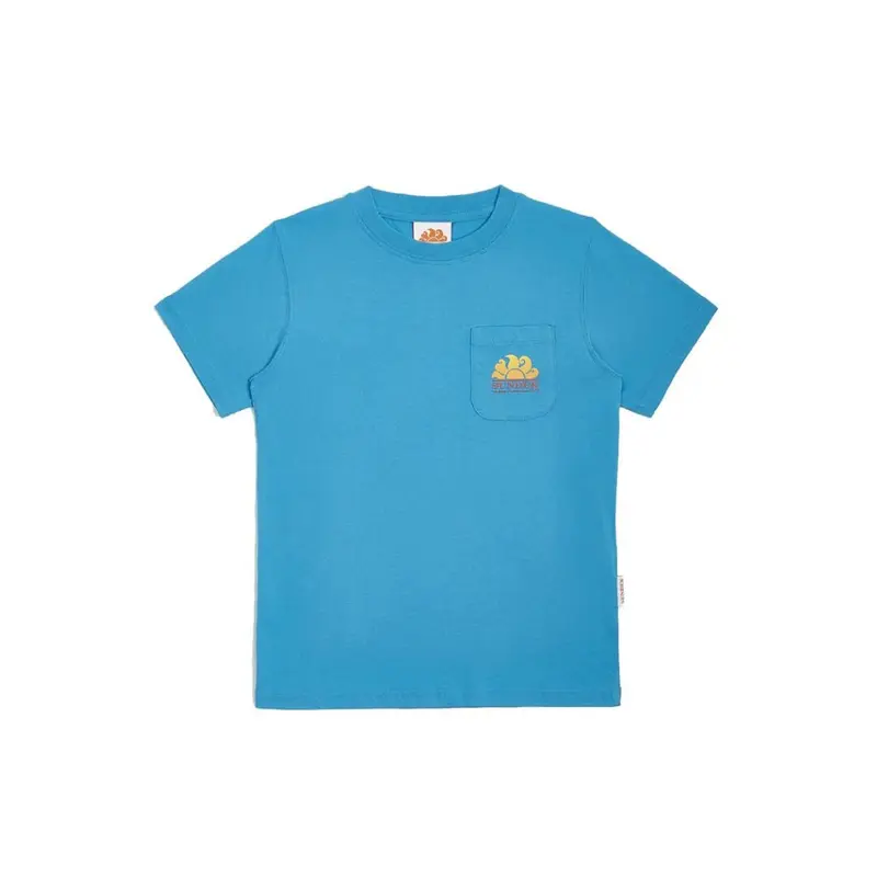 T-shirt da bambino Sundek colore azzurro