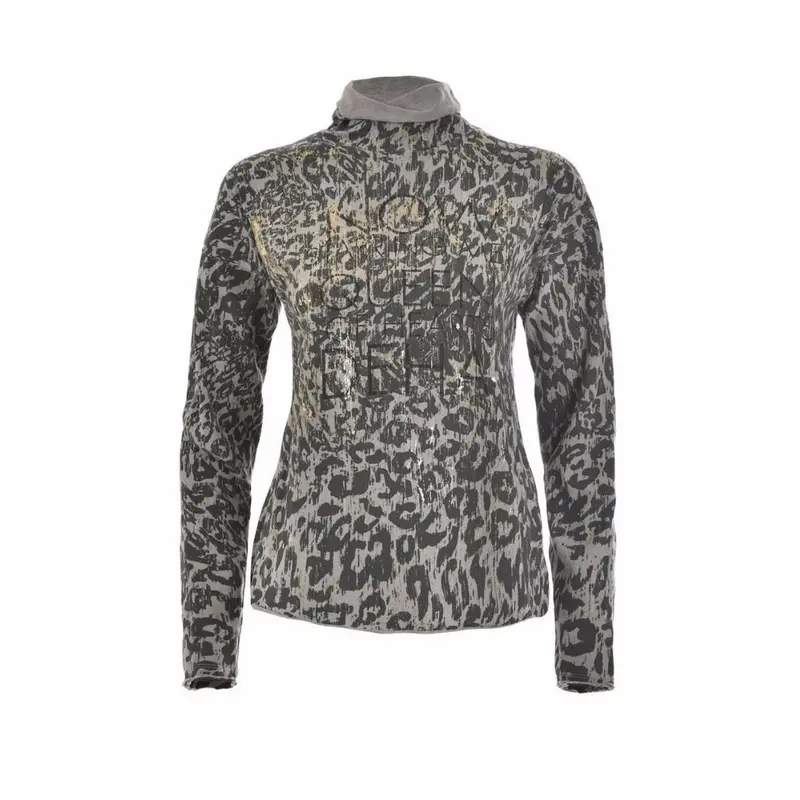 T-shirt da donna leopardata Deha
