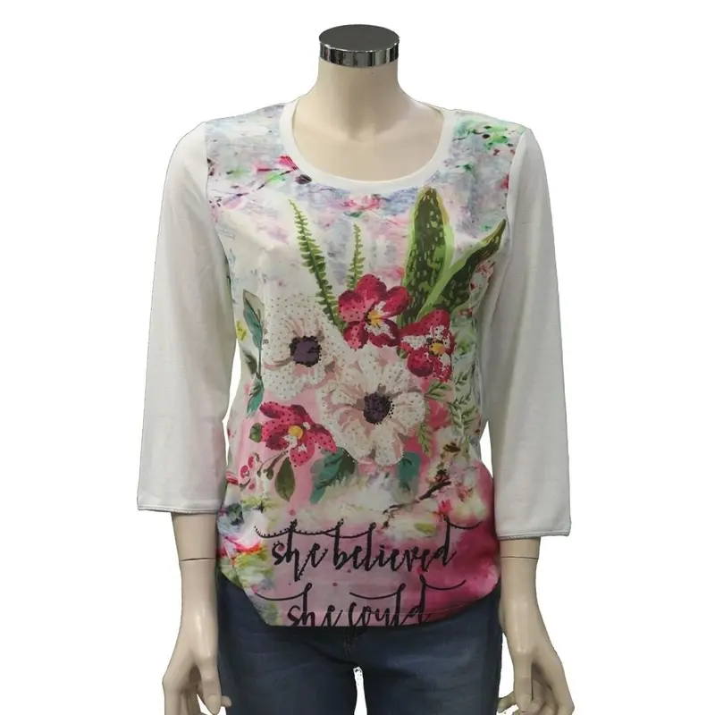 T-shirt donna con manica 3/4 Forza 9