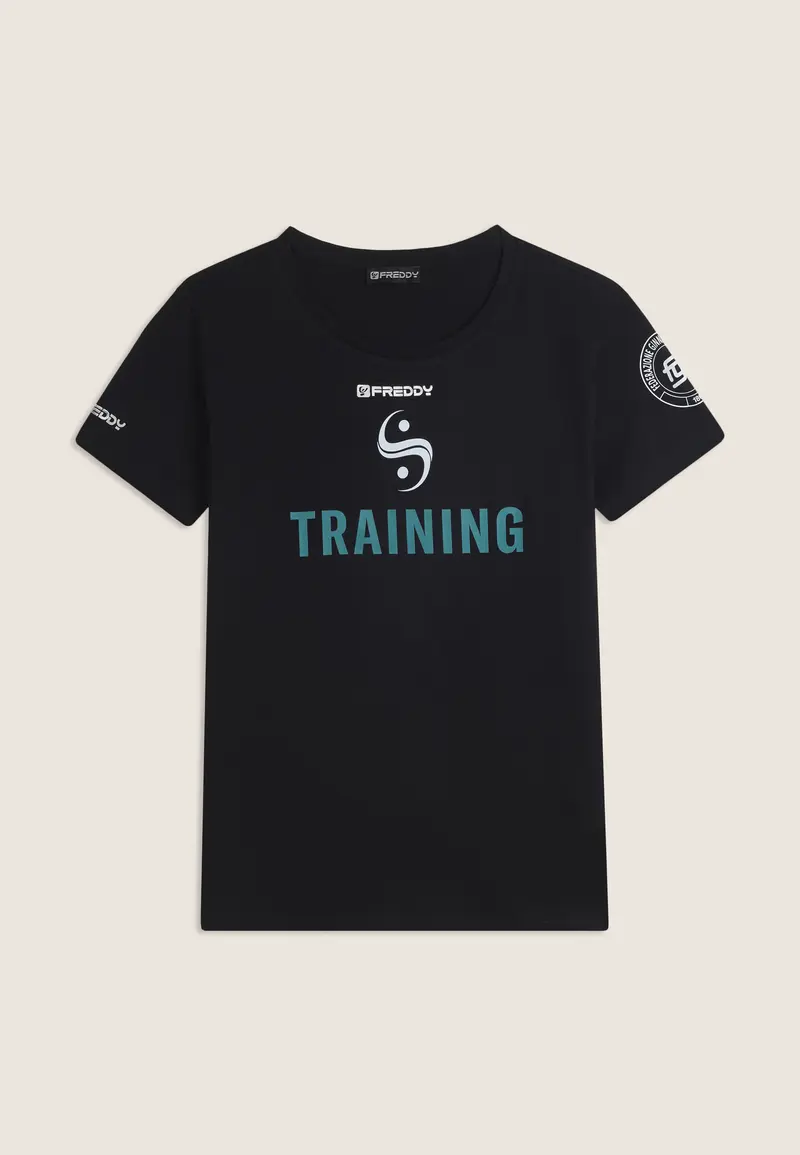 T-shirt FGI Donna TOP EVENTS 2026 con Maxi Stampa TRAINING