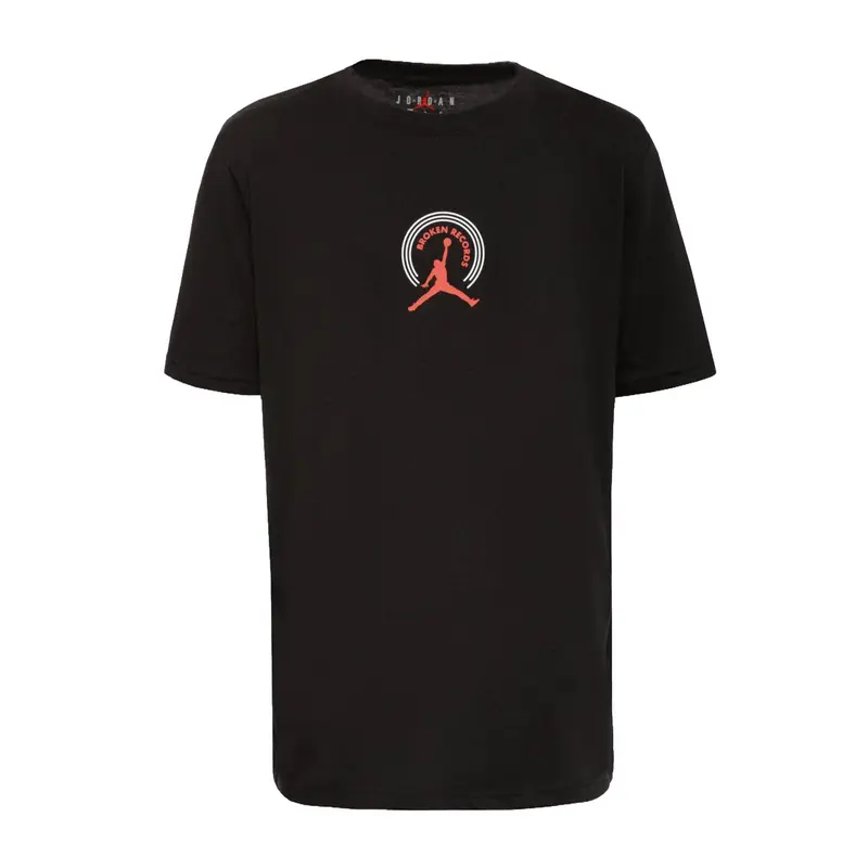 T-SHIRT JORDAN BROKEN RECORDS BAMBINO E RAGAZZO NERA 95F628