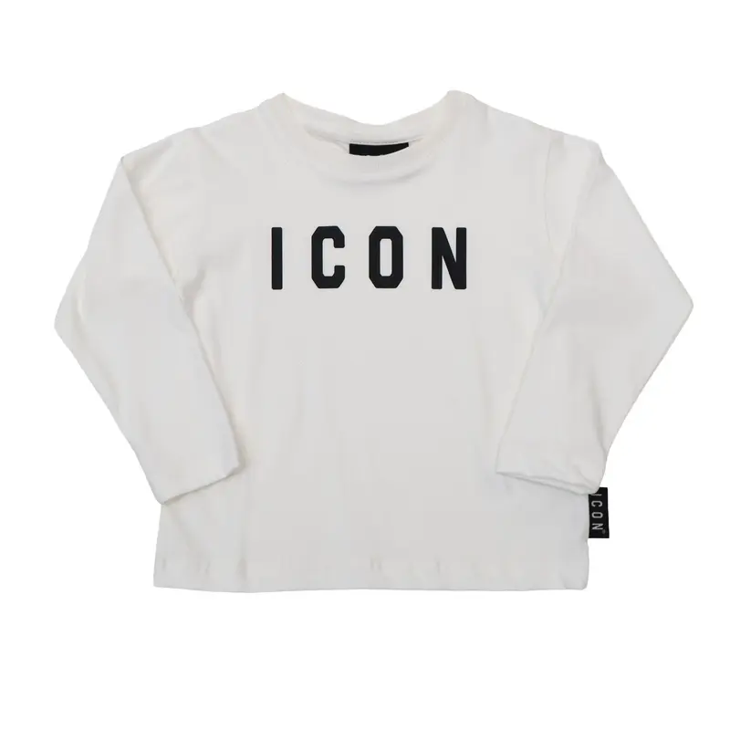 T-SHIRT MANICA LUNGA ICON BAMBINO COLOR PANNA INBKL00875