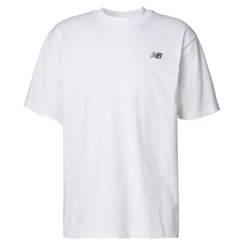 T-SHIRT NEW BALANCE SPORT ESSENTIALS COTTON UOMO BIANCA