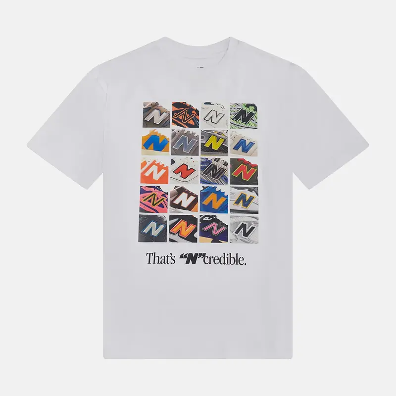 T-SHIRT NEW BALANCE "THAT'S N-CREDIBLE" BIANCA
