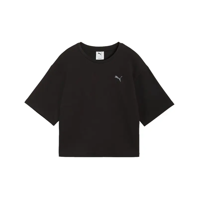 T-SHIRT PUMA WARDROBE ESS 691813 DONNA MAGLIA GIROCOLLO COTONE