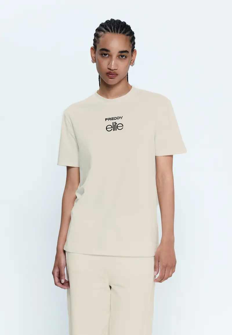 T-shirt Unisex girocollo con ricamo Elite