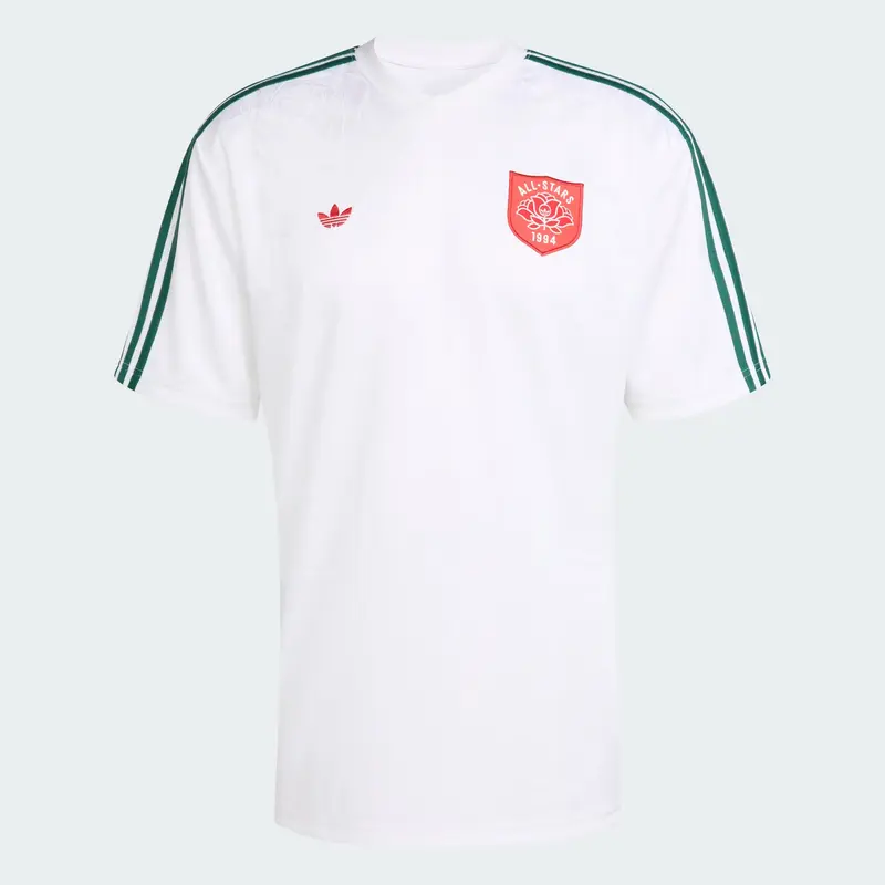 T-SHIRT UOMO ADIDAS ORIGINALS ROSES BIANCA