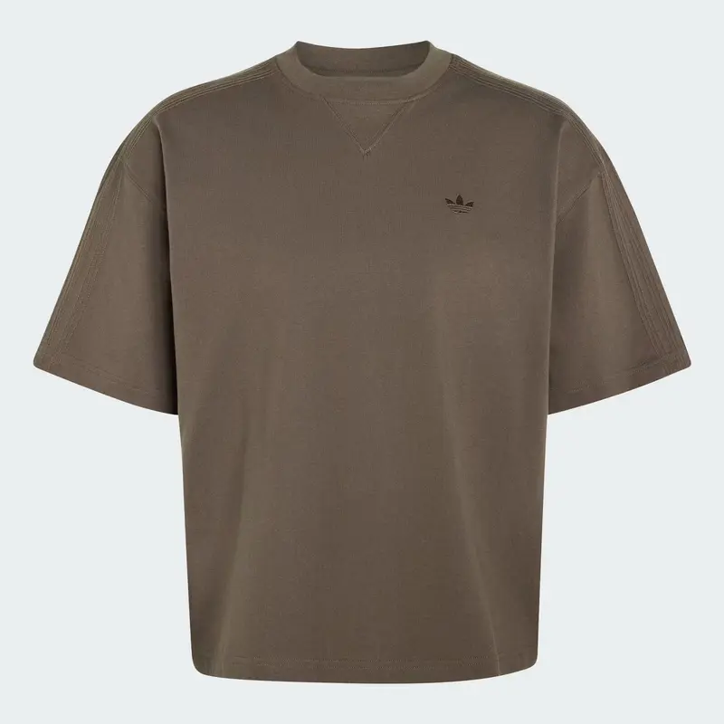 T-SHIRT UOMO ADIDAS PREMIUM ESSENTIALS MARRONE