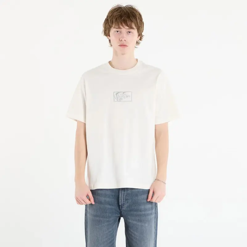 T-SHIRT VANS BLOCKED BOX LOOSE SS AVORIO UOMO