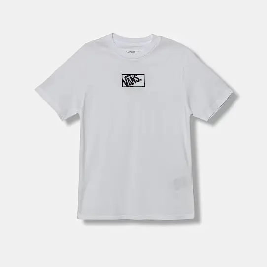 T-SHIRT VANS ORIGINAL STANDARDS BAMBINO E RAGAZZO BIANCA VN000RBCWHT1