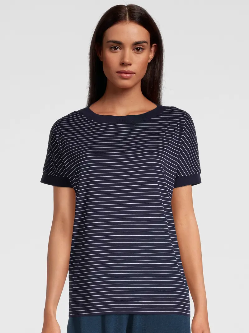 T-shirt with stripes cotton 3181