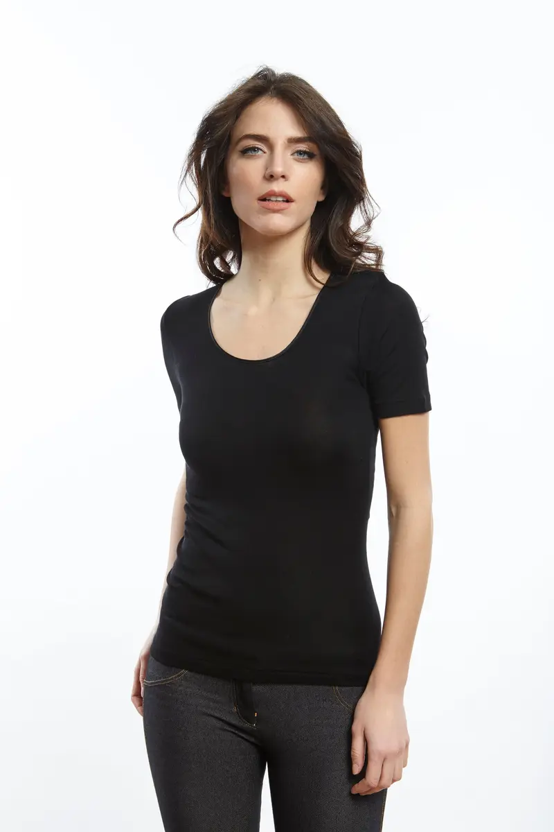 T-shirt Woman70% Wool , 30% Silk 3434