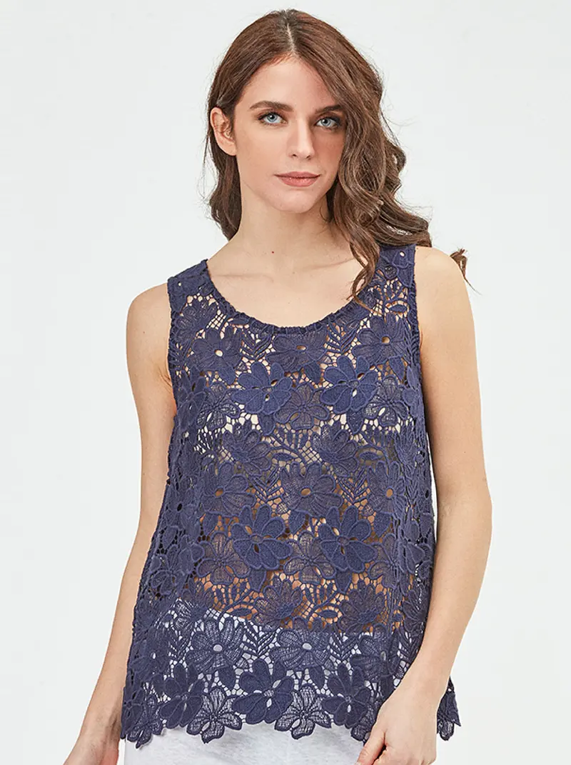 Tank Top Allover Macramé 5750