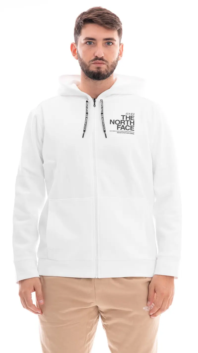 THE NORTH FACE FELPA CON LOGO UOMO NF0A88WQFN4
