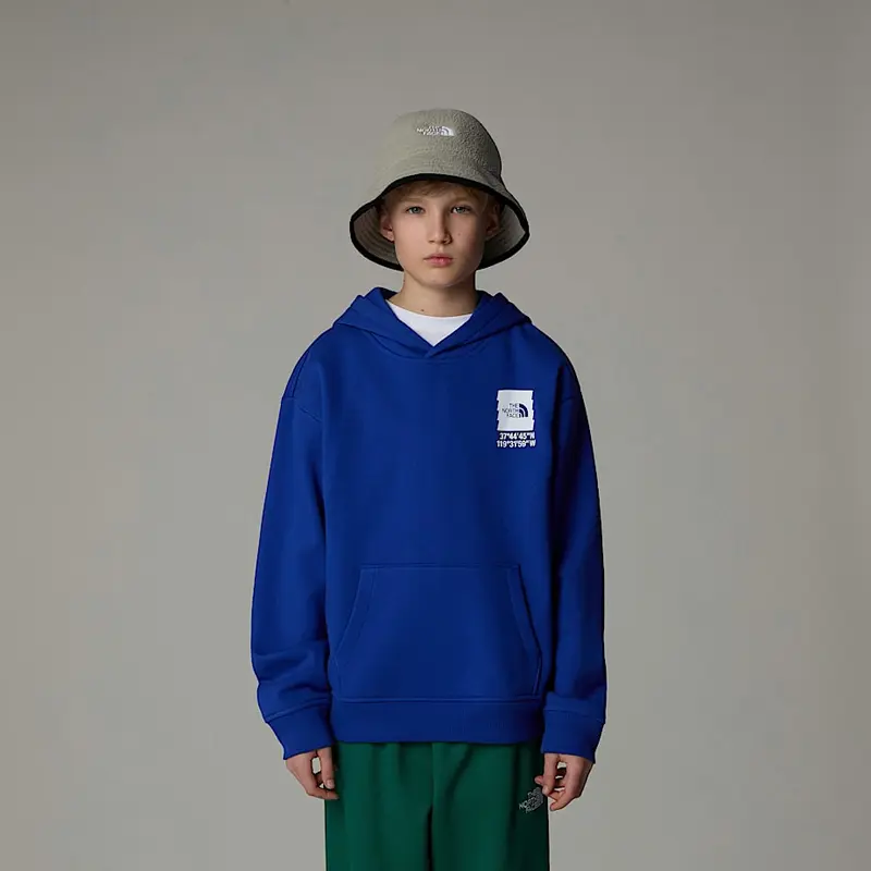THE NORTH FACE FELPA COORDINATES CON STAMPA JR NF0A89HKCZ6