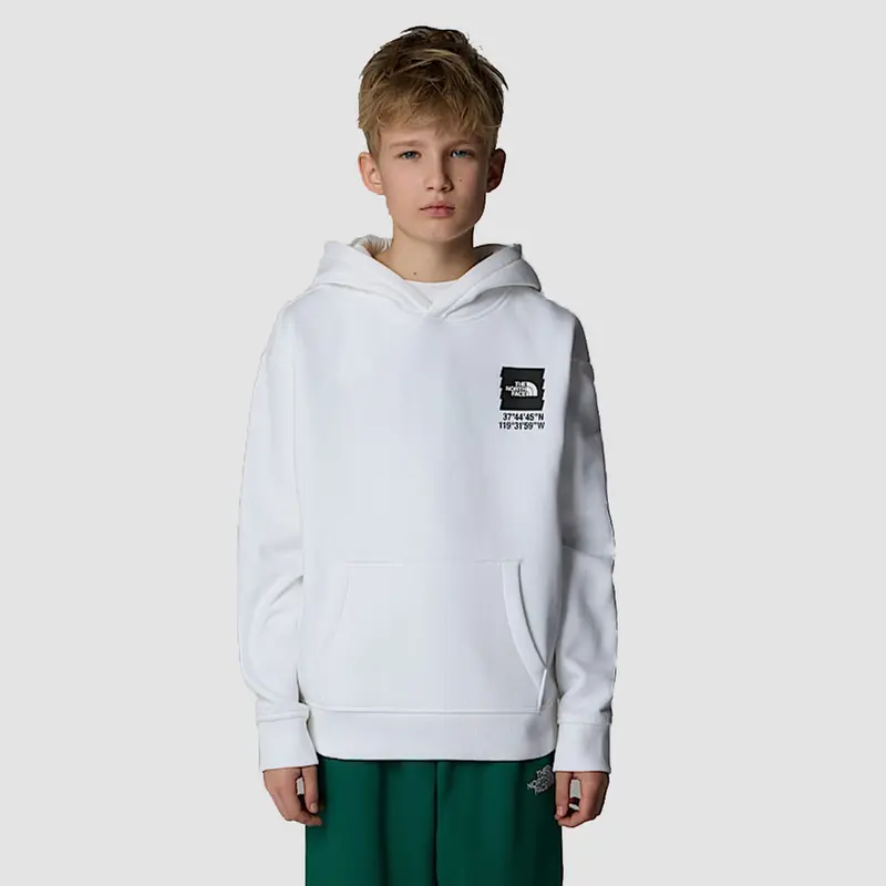 THE NORTH FACE FELPA COORDINATES CON STAMPA JR NF0A89HKFN4