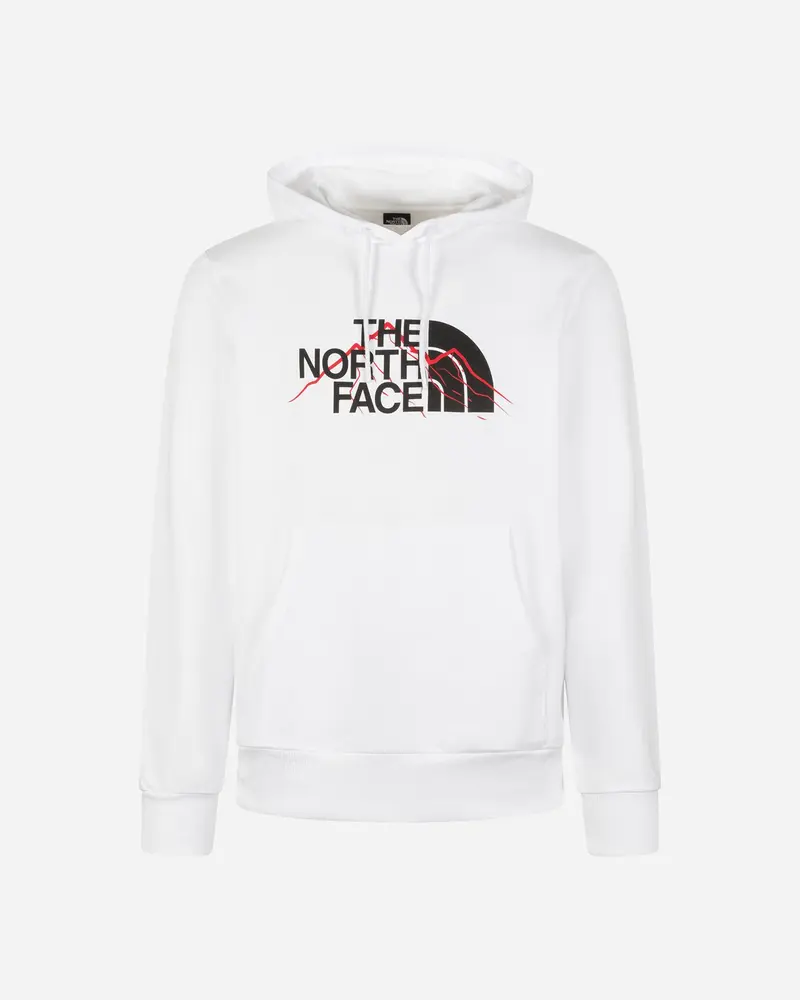 THE NORTH FACE MOUNTAIN LINE FELPA CON CAPPUCCIO E LOGO GRANDE UOMO NF0A8FM3FN4
