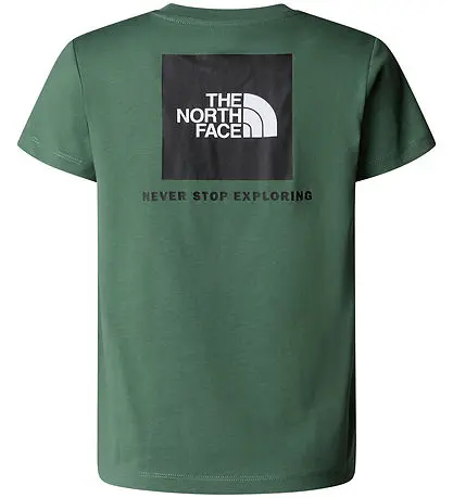 THE NORTH FACE REDBOX T-SHIRT IN COTONE CON LOGO AVANTI E STAMPA SUL RETRO JR NF0A89VTHCH