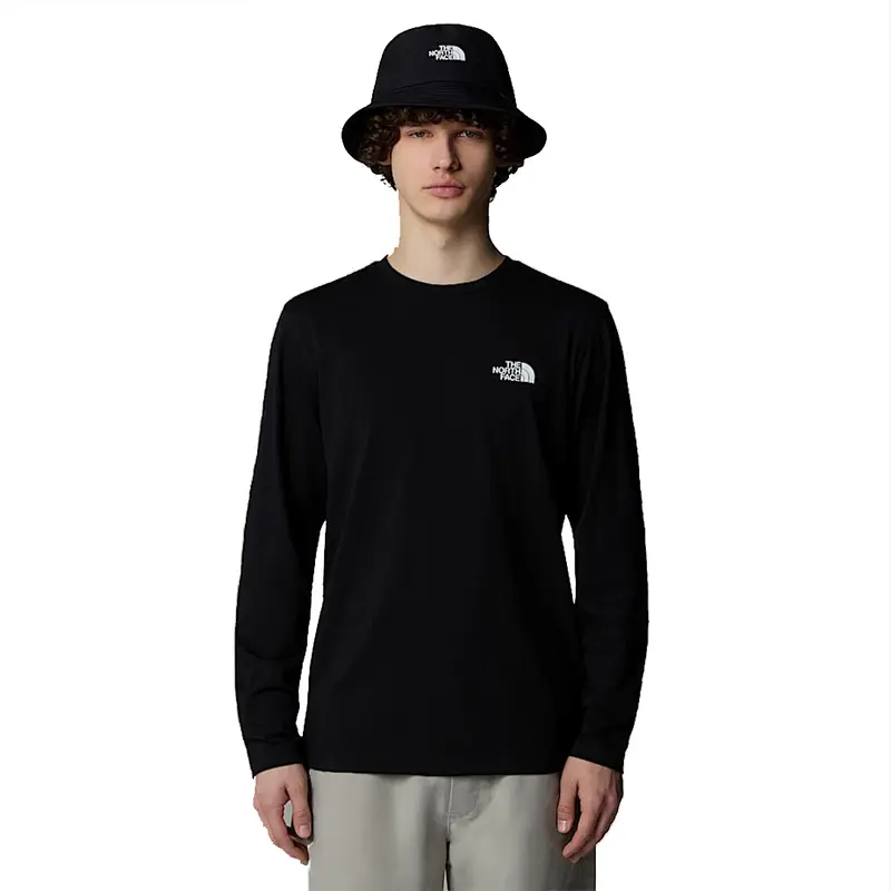 THE NORTH FACE T-SHIRT MANICA LUNGA CON LOGO UOMO NF0A87QNJK3