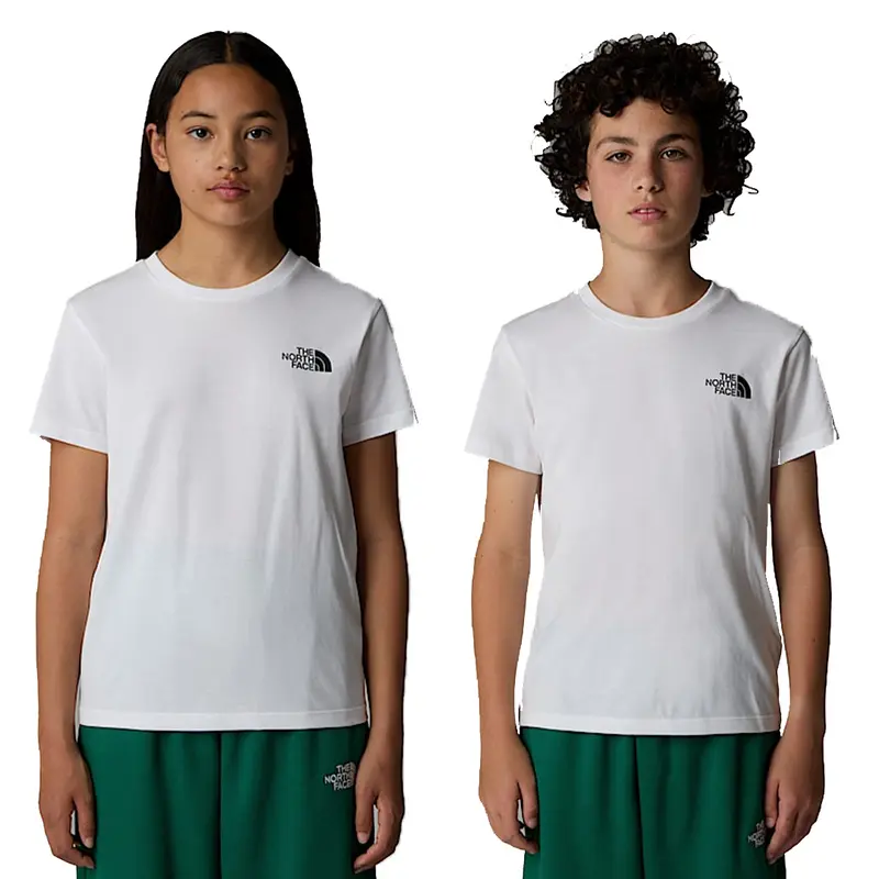 THE NORTH FACE T-SHIRT MEZZA MANICA CON LOGO JR NF0A8DRPFN4